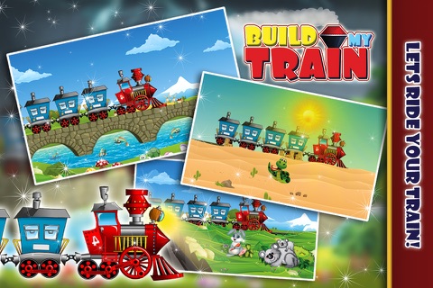 Build My Train – Make & repair vehicle in this crazy mechanic game for kids screenshot 4