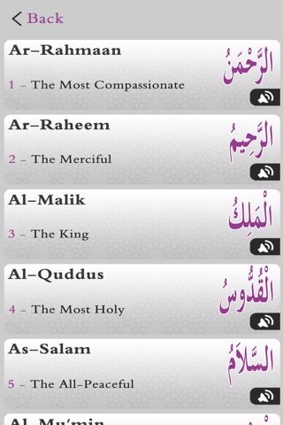 99 Names of Allah | Asma al - Husna screenshot 2