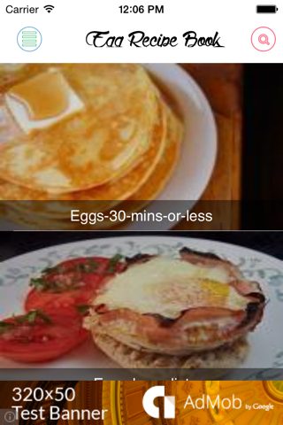 Egg recipes free screenshot 2