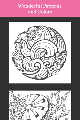 Lost Ocean - Adult Coloring Book screenshot 2