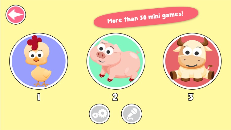 Play with Cartoon Farm Animals - The 1st Sound Game for a toddler and a whippersnapper free