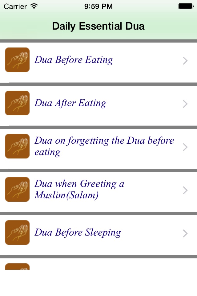 Daily Essential Duas screenshot 2