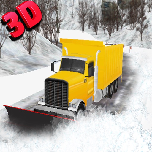 Snow Plow Truck Driver 3D Simulator - Drive snowblower to clear up ice and excavate the snow with excavator iOS App