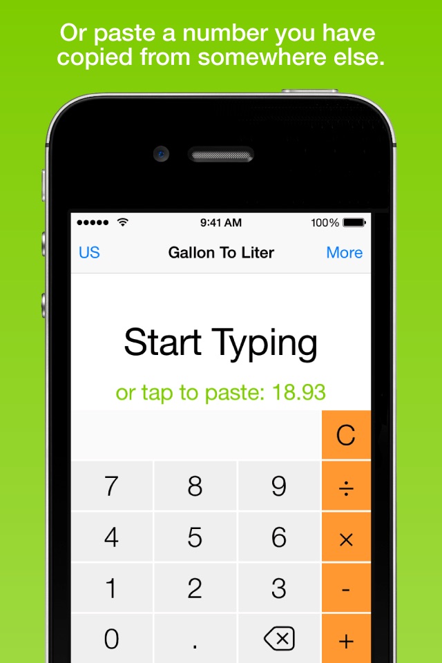 Gallon To Liter, the fastest volume converter screenshot 4