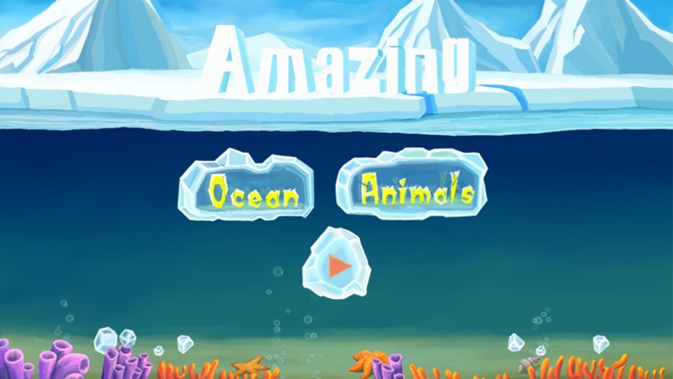 Amazing Ocean Animals- Educational Learning Apps for Kids screenshot-4