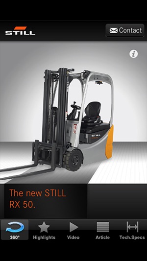 STILL RX 50 electric forklift truck