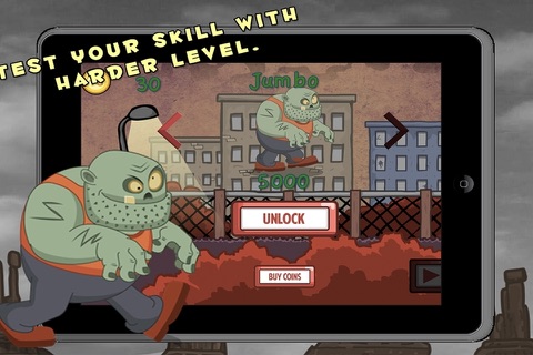 chop chop Zombie man screenshot 2