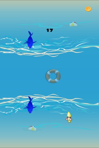 Bikini Surfer Girl Shark Escape screenshot 2