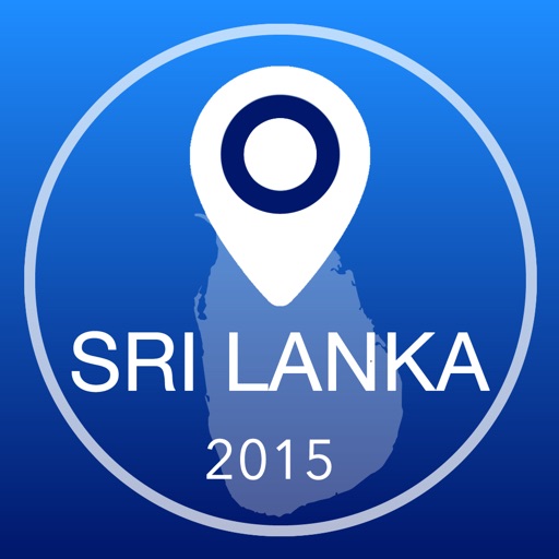 Sri Lanka Offline Map + City Guide Navigator, Attractions and Transports icon