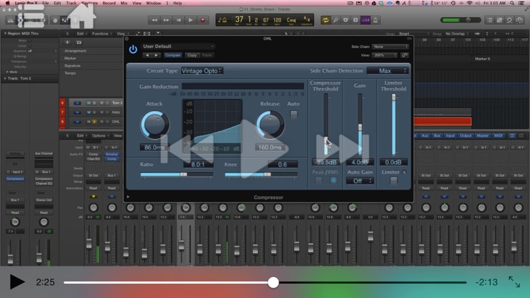 Course for Mixing in Logic Pro X