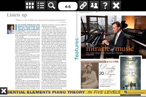 Clavier Companion: The Piano Magazine screenshot 3