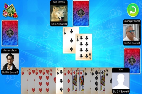 Spades Card Game screenshot 2