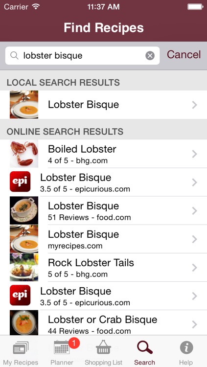 What's for Dinner? Recipe Cookbook and Shopping List screenshot-4