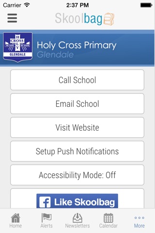 Holy Cross Primary School Glendale - Skoolbag screenshot 4