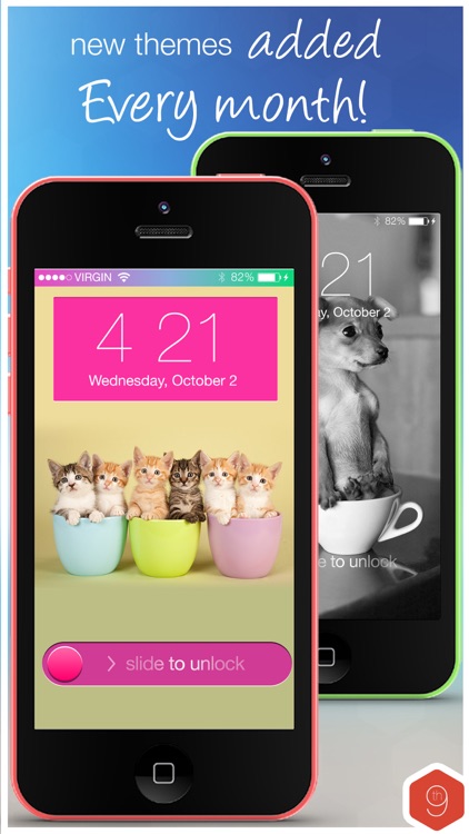 Lock Screen Studio Create amazing photo wallpaper and overlays for your iPhone lock screen!