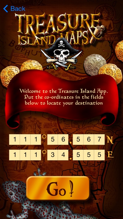 TREASURE ISLAND COMPASS