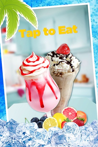 Sugar Cafe: Frozen Milkshake Drinks - Decorate Sweet Icy Food Kids Game screenshot 4