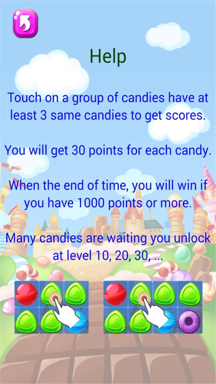 Candy Chocolate Touch HD screenshot-3