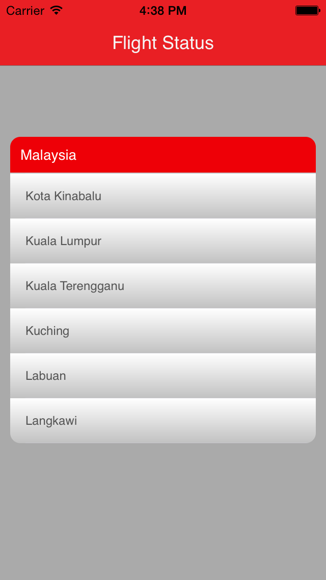 Flight Status - for AirAsia
