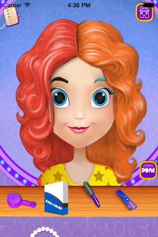 Girl hair care - girl games screenshot 3