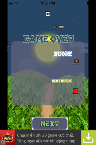 Ninja Blade - Ninja jump screenshot 4