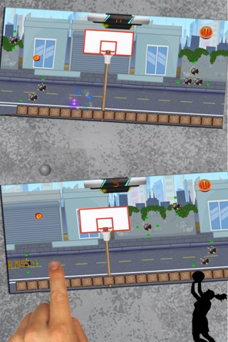 A Basketball Tap & Toss - Crash And Score All through the City screenshot 2