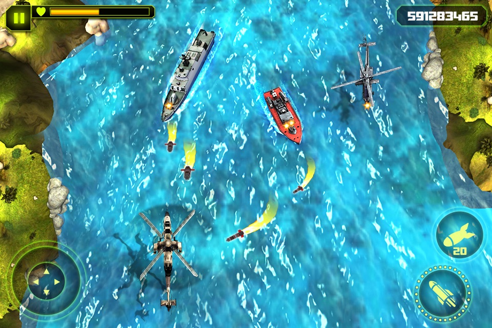 Gunship Helicopter Battle 3D screenshot 3