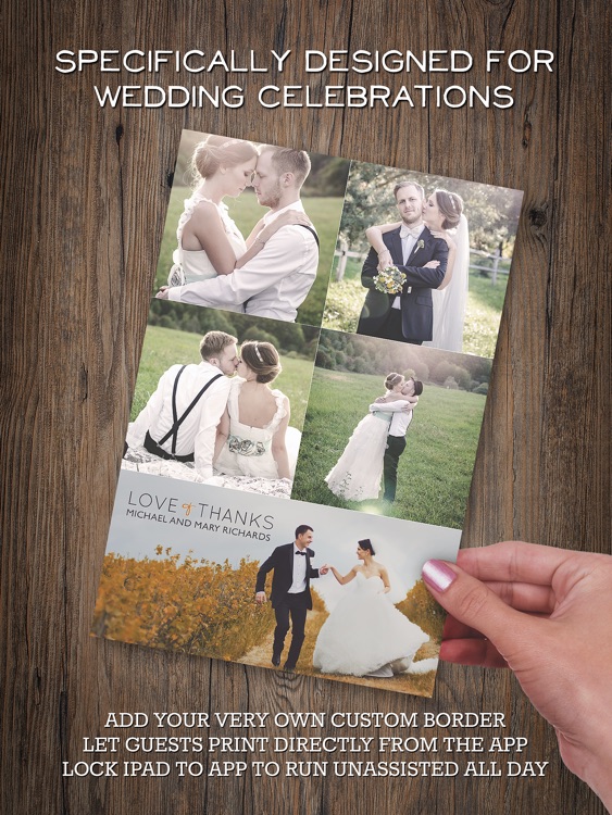 DIY Wedding Booth - Professional Photo Booth with Direct Printing for Instant Party Favors screenshot-3