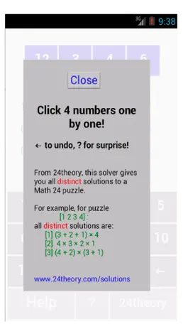 Game screenshot 24 Math Solver from 24theory hack
