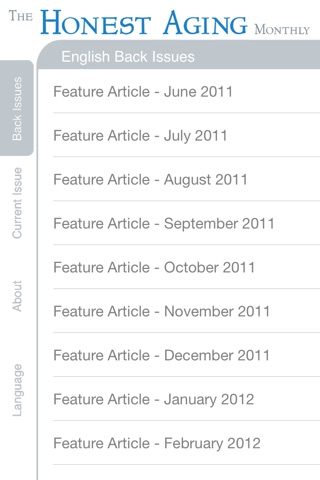 Honest Aging Monthly screenshot 2