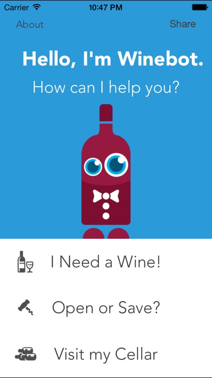 Winebot - Learn about wine!