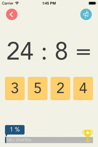 Multiplication Division screenshot 3