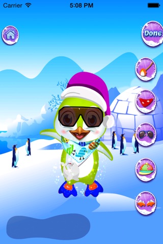 penguin care - penguin games free screenshot 2