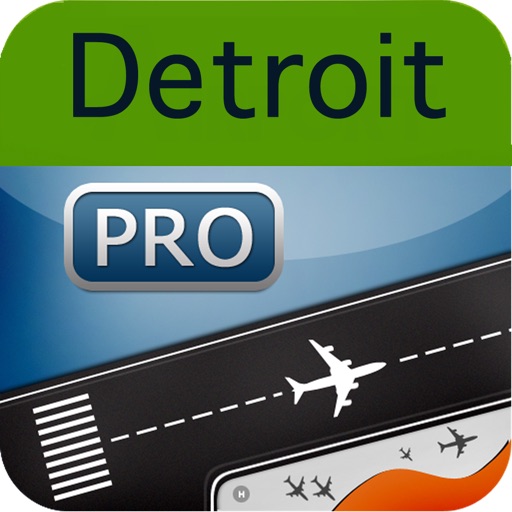 Detroit Airport DTW Flight Tracker Wayne County icon