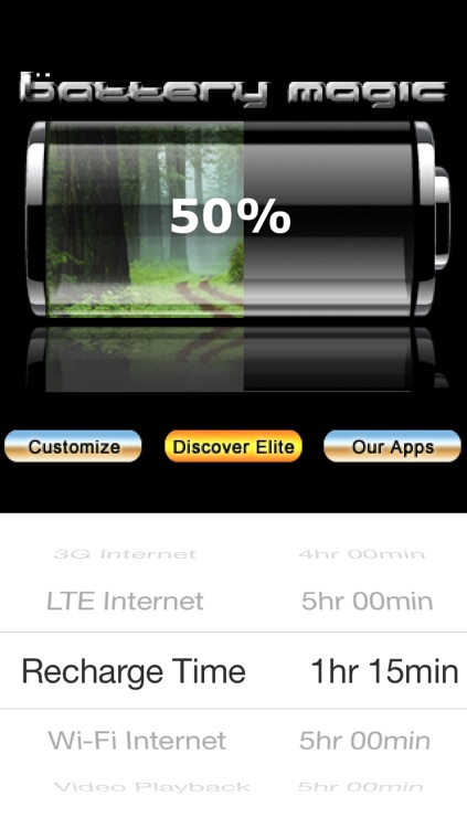 Battery Magic: Battery Life Battery Stats Battery Charge & Saver all in one! screenshot-3