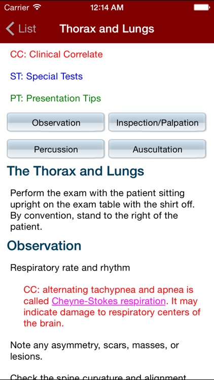 Physical Exam Essentials