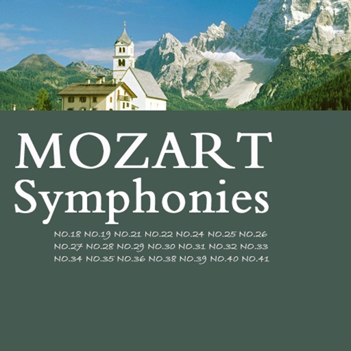 Mozart Symphonies No. 18 - 41. icon