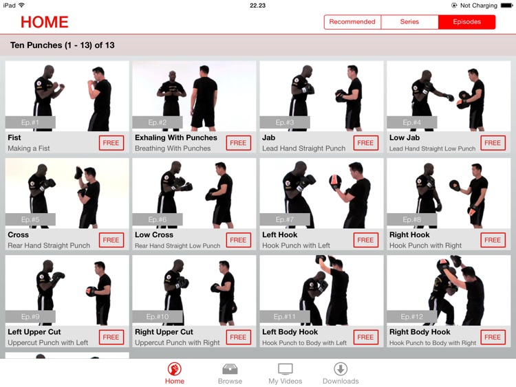 Boxing Lessons - M.A.C. Martial Arts College for iPad