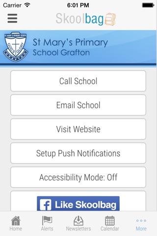 St Marys Primary School Grafton - Skoolbag screenshot 4