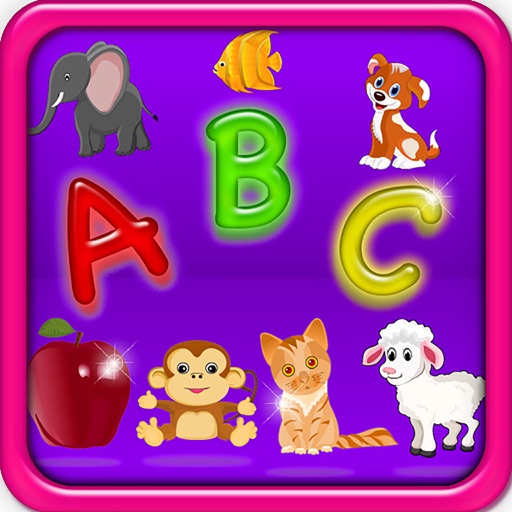 Kids Educational App Alphabet Icon