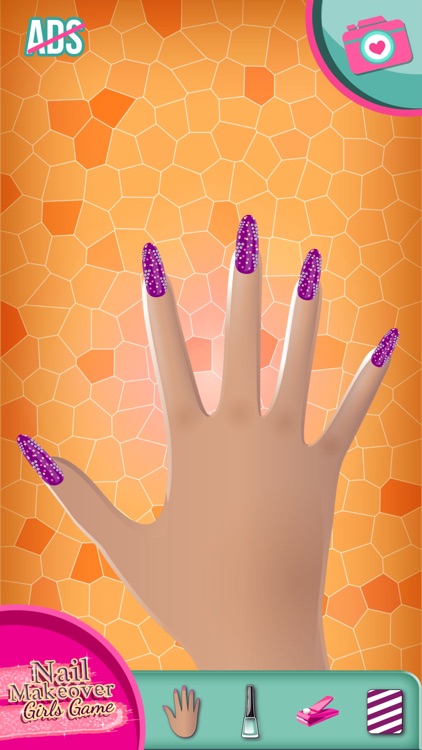 Nail Makeover Girls Game: Virtual beauty salon - Nail polish decoration game screenshot-3