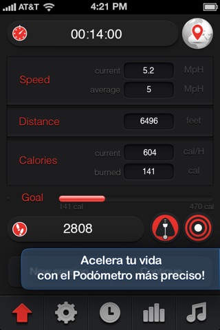 Pedometer Pro Runner screenshot 2