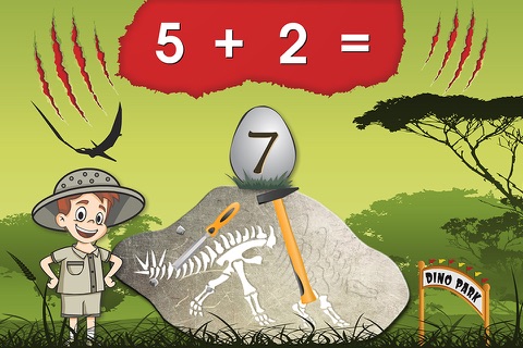 Dinosaur Park Math screenshot 3