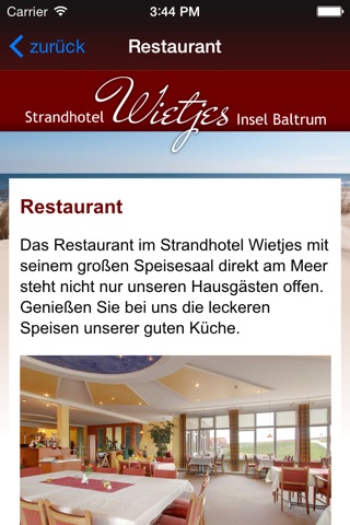 Strandhotel Wietjes Baltrum screenshot 4