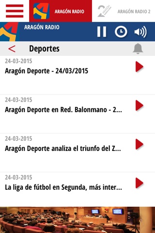 Aragón Radio App screenshot 2