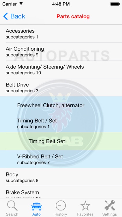 Autoparts for Saab screenshot-4