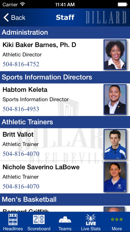 Dillard University Athletics