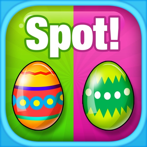 Spot Easter Eggs! Find the Differences: Kids & Toddlers Game