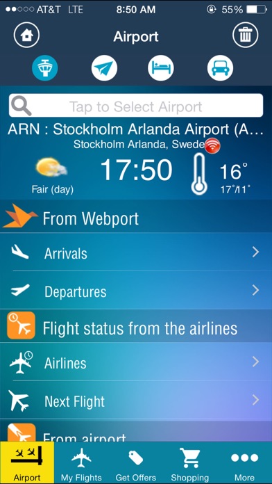 Stockholm Arlanda Airport -Flight Tracker Premium Screenshot 2