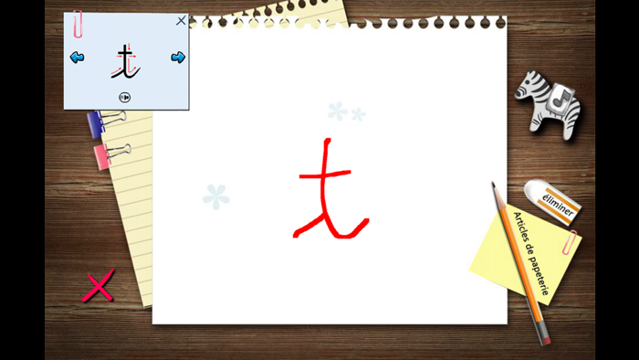 écrire en français